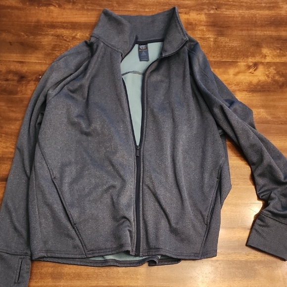 Champion Jackets & Blazers - Champion Herringbone Gray Jacket